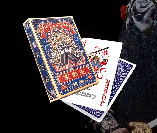 Chinese Opera Poker Card