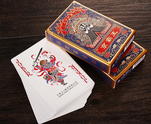 Chinese Opera Poker Card