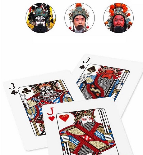 Chinese Opera Poker Card