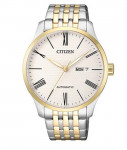 Citizen Automatic Two Tone GOLD STAINLESS STEEL NH8354-58AB Men's Watch