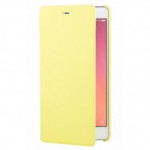 Xiaomi Redmi 3 Leather Flip Case Yellow