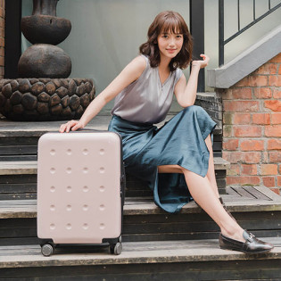 Xiaomi 90 GOFUN Spinner Wheels Travel Suitcase 24` Blue