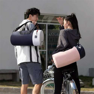UREVO Multifunctional Sports Gym Bag Pink