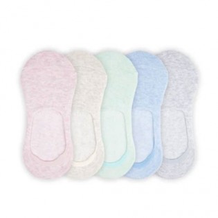 365WEAR Bacteriostatic Women`s Invisible Socks 5 Size 25-27(5 pairs)