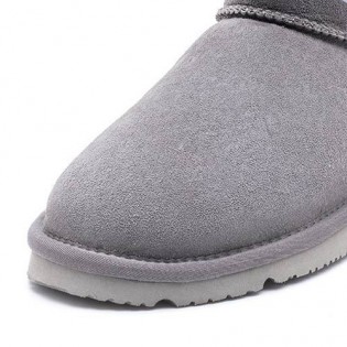 UREVO Casual Wool Boots Gray 36