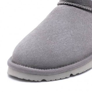 UREVO Casual Wool Boots Gray 38