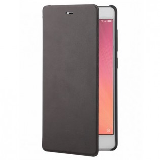 Xiaomi Redmi 3 Leather Flip Case Black