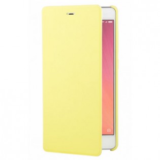 Xiaomi Redmi 3 Leather Flip Case Yellow