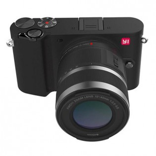 Yi M1 Mirrorless Digital Camera Zoom Lens Chinese Version Black