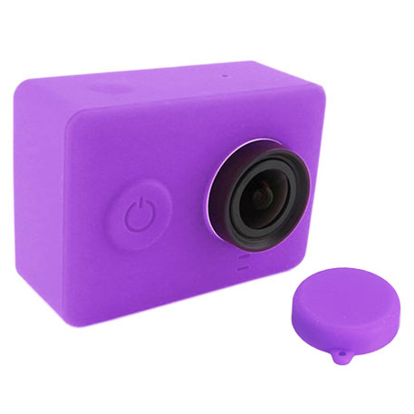 Yi Action Camera Silicone Protective Case Purple