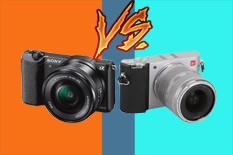 YI M1 Mirrorless Digital Camerа vs Sony A5100