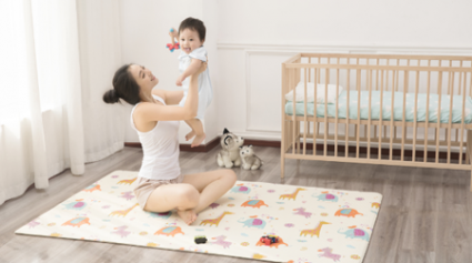 Beva Double-Sided Floor Mat — a Safe Play Area for Your Kid