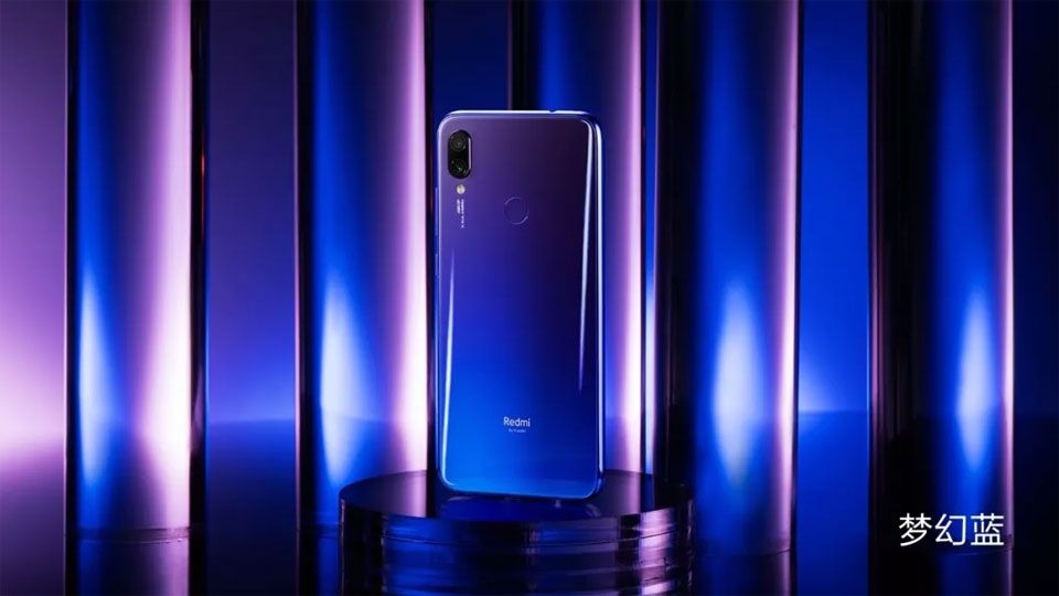 Redmi Note 7 blue