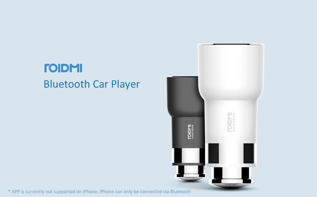 Roidmi 2s, altavoz Bluetooth, cargador y manos libres para el coche